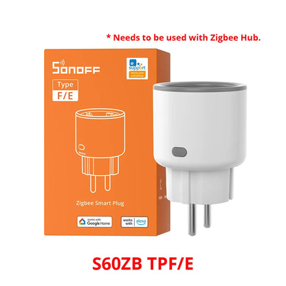 Smart Plug Mini – Energy Monitoring, Timer, Alexa & Google Compact Design
