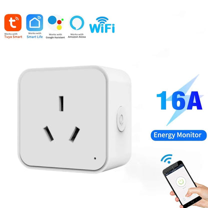 WiFi + Zigbee Smart Plug Dual Protocol Alexa
