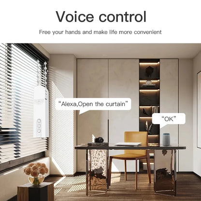 Smart WiFi Blind Motor USB Automatic Roller Drive App & Voice Control