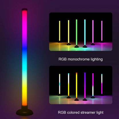 RGB Ambient Desk Light – Behind-Screen LED Bar, Music Sync, App Control