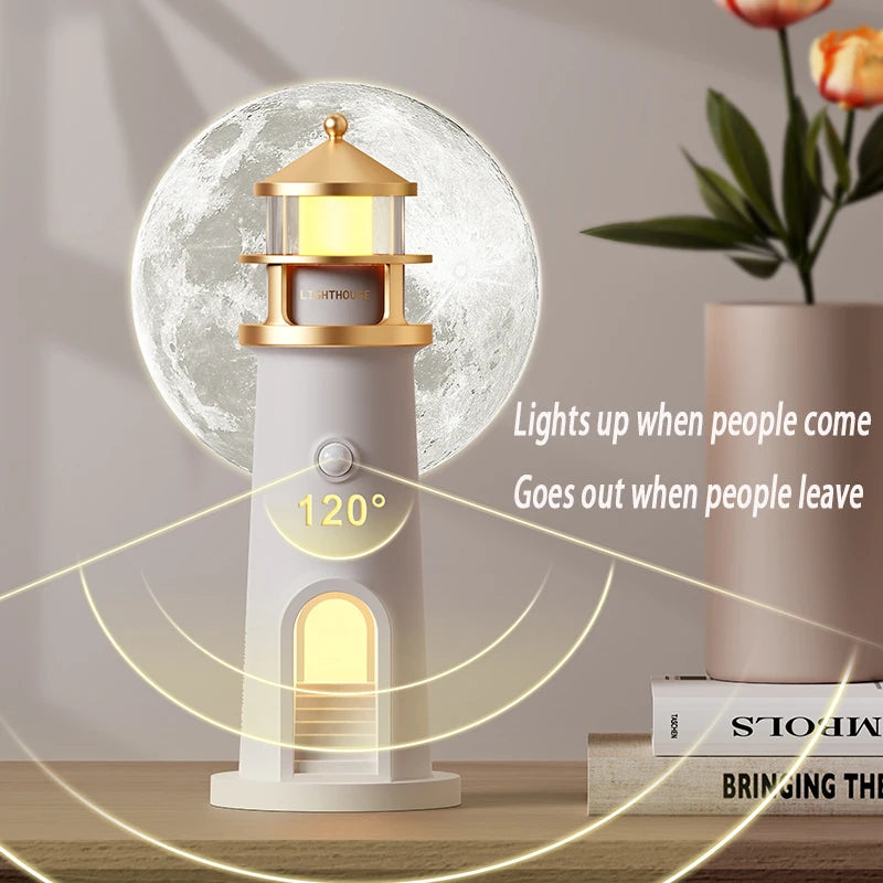 Moon Lamp Projector – 3D Lunar Surface Light with Stand & Remote