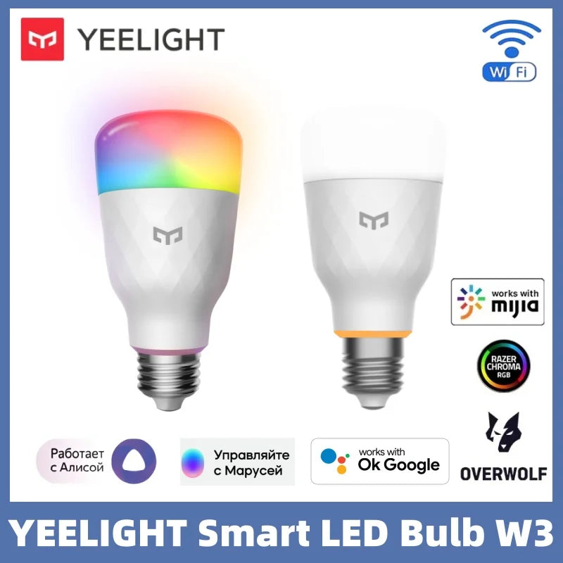 Smart LED Bulb Pack – RGB Colour-Changing, Alexa & Google, Bulk Saver