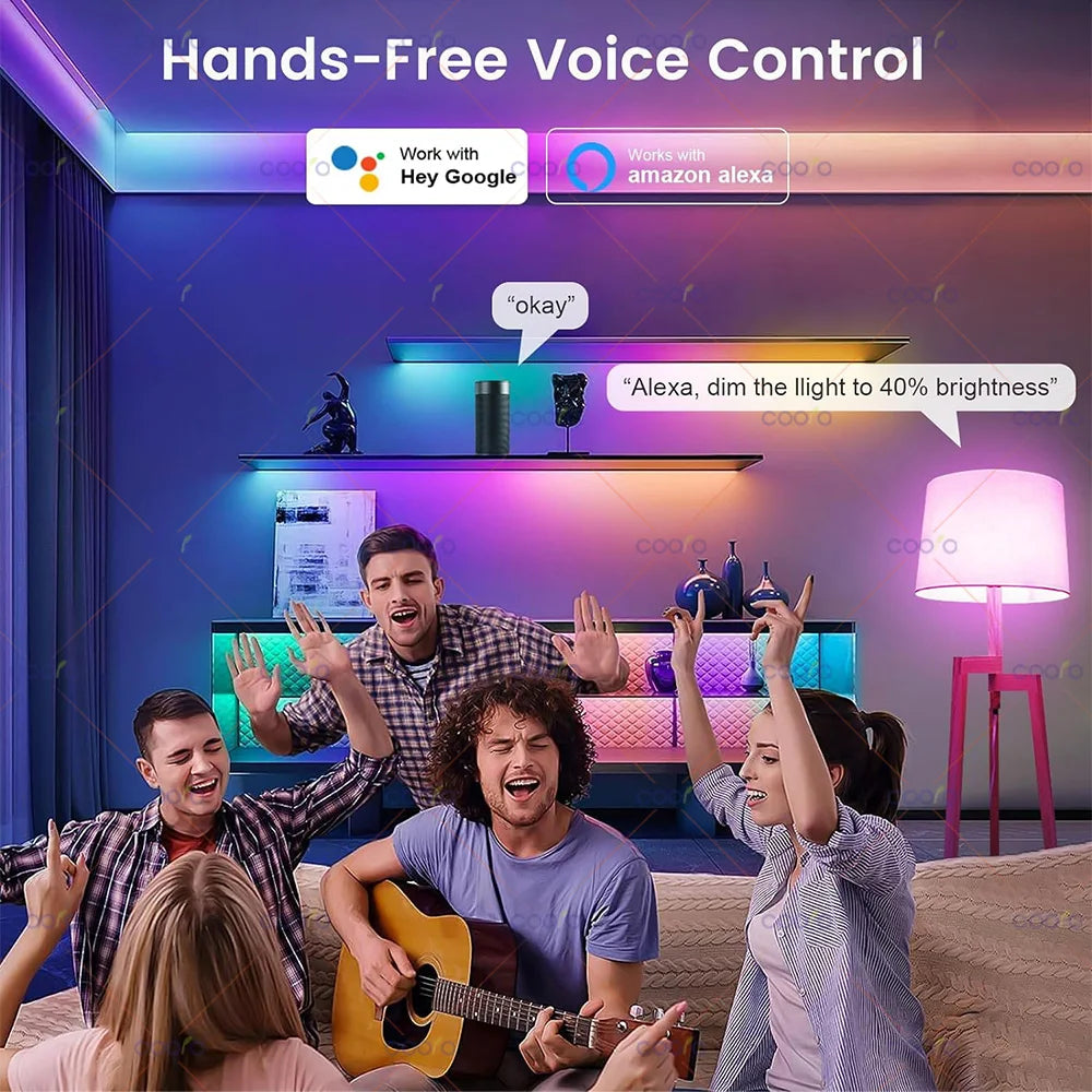 smart E14 RGB color-changing bulb