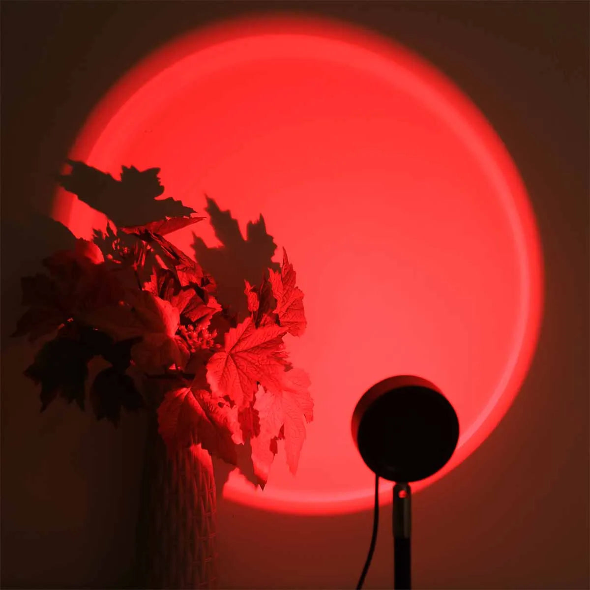 Sunset Projection Lamp – 16-Colour Mood Light for Bedroom & Photography