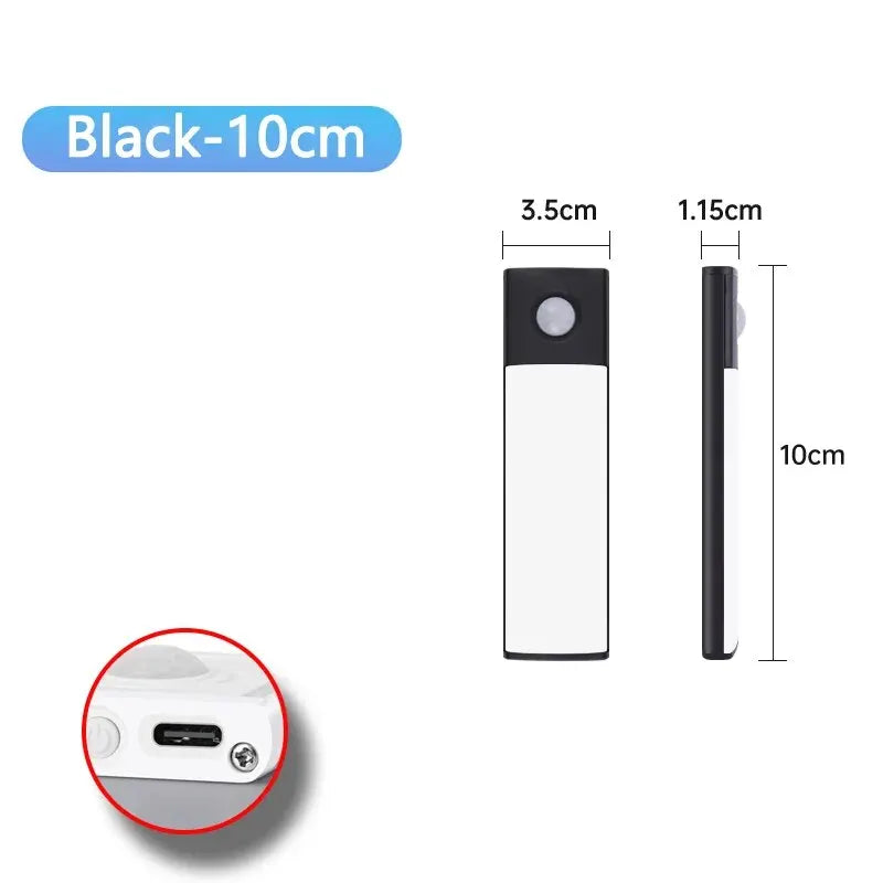 Rechargeable Motion Sensor LED Light Bar – Wardrobe, Kitchen & Cabinet