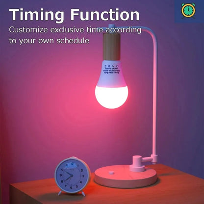 Smart WiFi LED Bulb RGB E27 – 16M Colours, Alexa & Google Voice Control