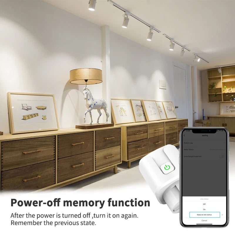 WiFi Smart Plug – Voice Control, App & Timer, Alexa & Google Home
