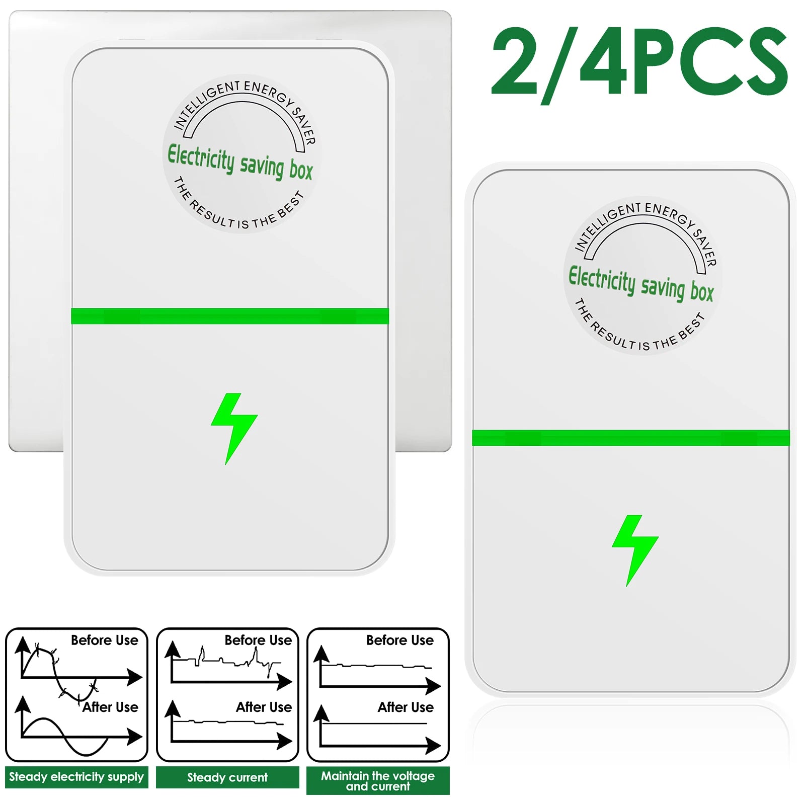 Portable Power Saver Box – Reduce Standby Energy & Cut Electricity Costs
