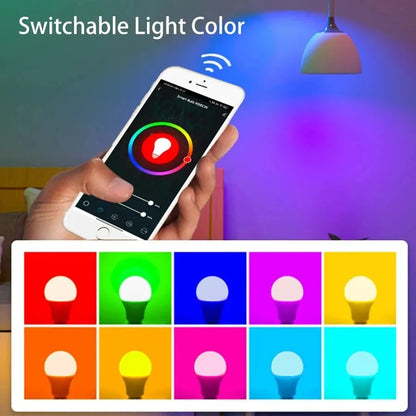 Smart WiFi LED Bulb RGB E27 – 16M Colours, Alexa & Google Voice Control