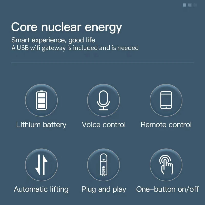 Smart WiFi Blind Motor USB Automatic Roller Drive App & Voice Control