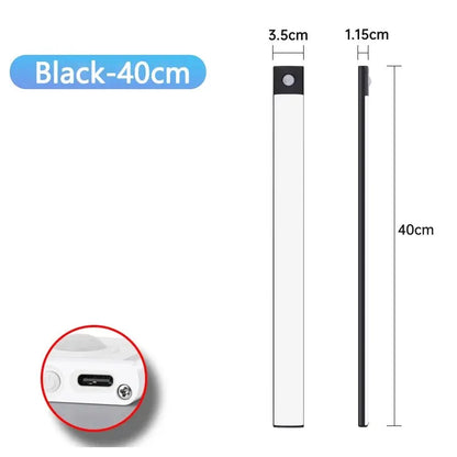 Rechargeable Motion Sensor LED Light Bar – Wardrobe, Kitchen & Cabinet
