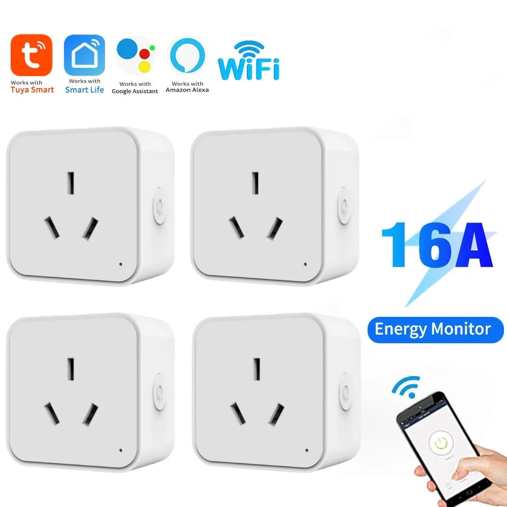 WiFi + Zigbee Smart Plug Dual Protocol Alexa