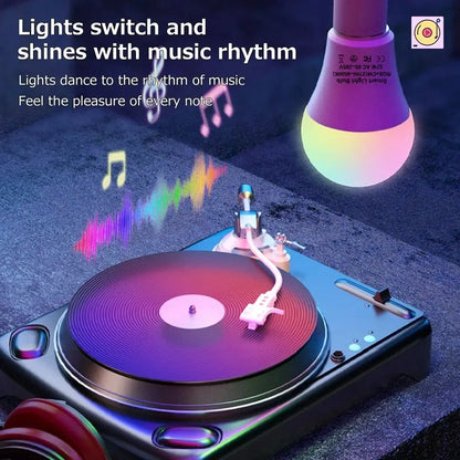 Smart WiFi LED Bulb RGB E27 – 16M Colours, Alexa & Google Voice Control