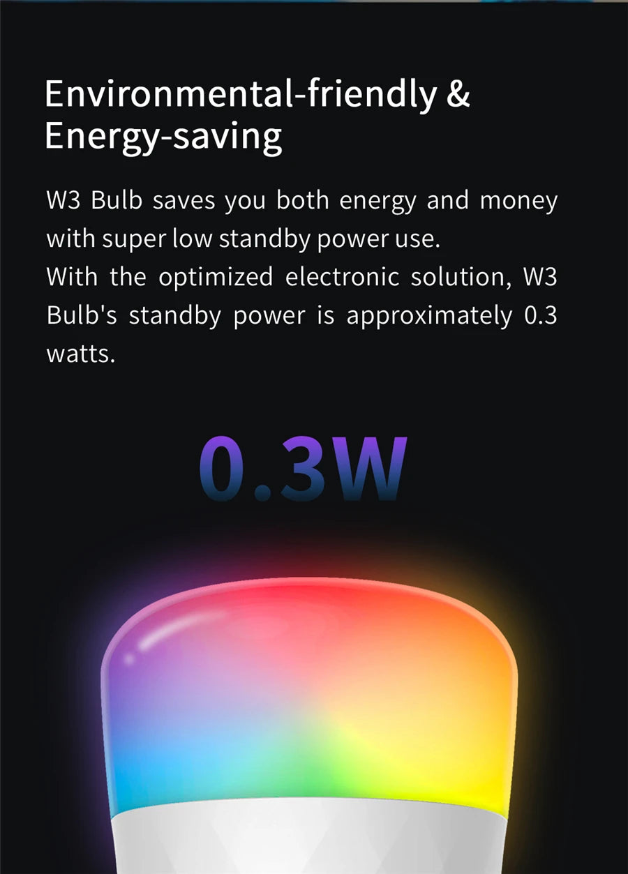 Smart LED Bulb Pack – RGB Colour-Changing, Alexa & Google, Bulk Saver