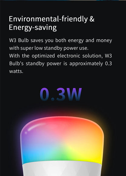 Smart LED Bulb Pack – RGB Colour-Changing, Alexa & Google, Bulk Saver