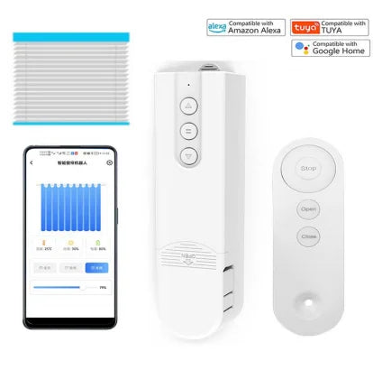 Smart WiFi Blind Motor USB Automatic Roller Drive App & Voice Control