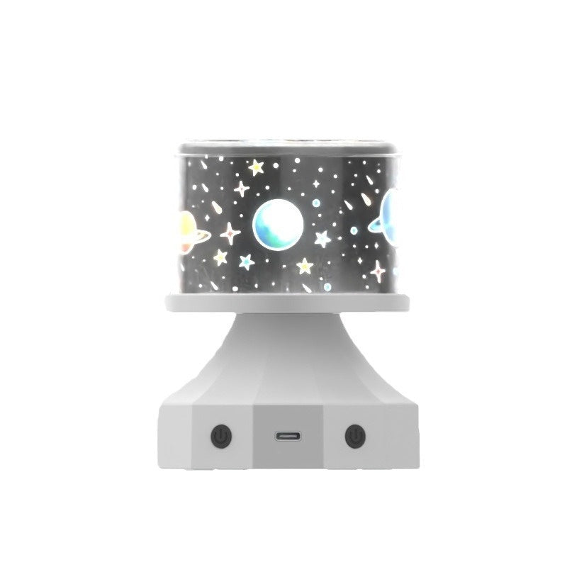 Star Projector Lamp with Bluetooth Speaker – 360° Galaxy Light Show