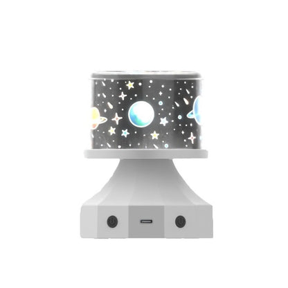 Star Projector Lamp with Bluetooth Speaker – 360° Galaxy Light Show